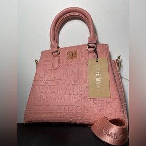 pink steve madden bag